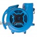 XPOWER P-830 Professional Air Mover  Carpet Dryer  Floor Fan  Blower for Water Damage Restoration  Commercial Cleaning and Plumbing Use-1 HP  3600 Cfm  3 Speeds  Blue - B01DPYTNXW